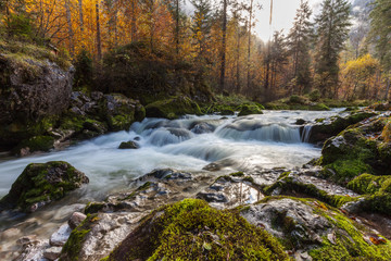 Waldbach im Escherntal, Österreich