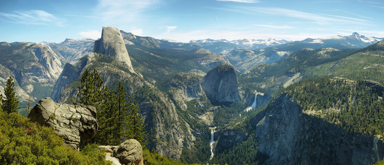 Halve koepel in Yosemite National Park