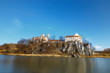 Fototapeta na wymiar Benedictine monastery in Tyniec near Cracow, Poland