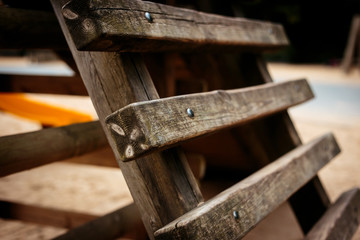 Pictures of the playground in summer