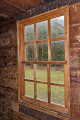 Looking thru the Wooden Window
