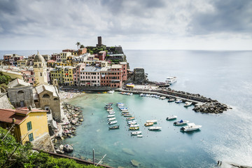 Fototapeta na wymiar Vernazza, Cinque Terre, Liguria, Italy