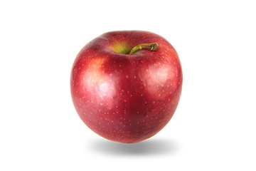 Studio isolated red apple