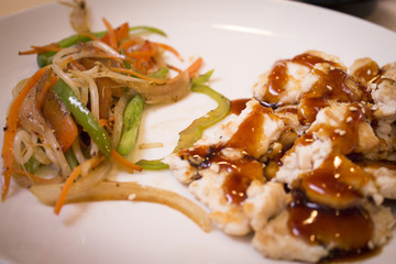 Chinese food ready to eat