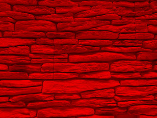 Marmur, kamień, ściana, abstrakcyjne tło, czerwień