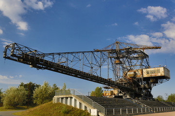 Abraum Bagger in Ferropolis