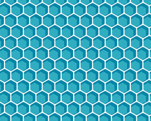 Honeycomb seamless background illustration