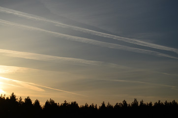 Fototapeta premium enchanting sunrise