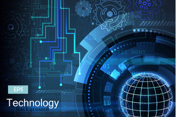 Abstract technology background