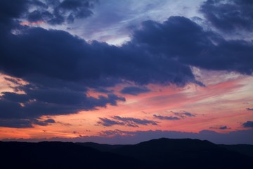 Obraz premium Pink Sunset