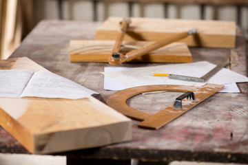 Paper and tools for woodworkers