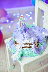 first birthday smash the cake