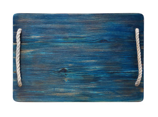 Cutting board isolated on white