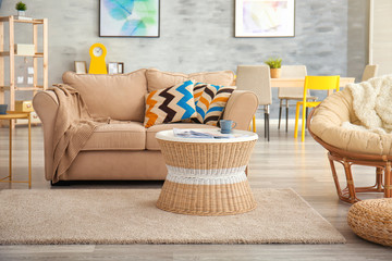 Interior design of living room