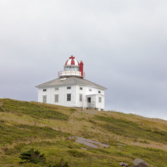 Fototapeta na wymiar Cape Spear Lighthouse Historic Site NL Canada