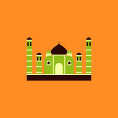 Taj mahal temple, Indian Pagoda