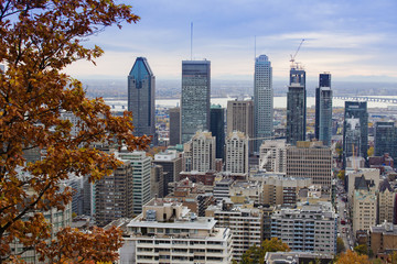 Montreal in autumn