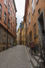 Fototapeta na wymiar swedish-street