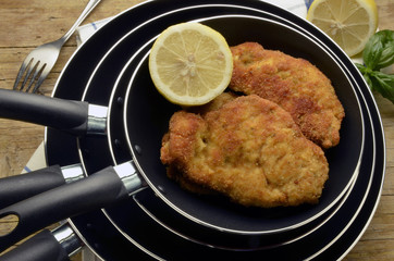 Wiener Schnitzel Sznycel wiedeński Wienerschnitzel Венский шницель Escalope à la...