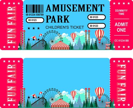 Ticket Amusement Park