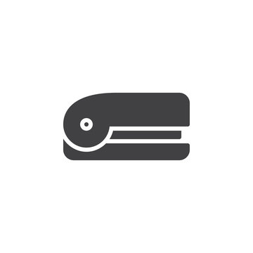 Stapler icon vector, filled flat sign, solid pictogram isolated on white. Symbol, logo illustration. Pixel perfect