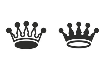 Crown - vector icon.