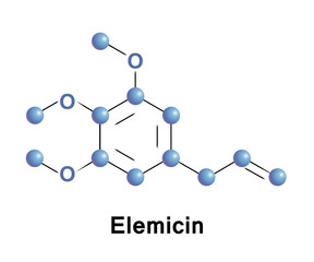 Elemicin is a phenylpropene, a natural organic compound, and is a constituent of several plant species essential oils