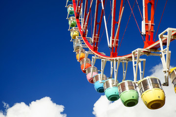 Blue Sky and Ferris Wheel