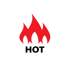 fire vector logo