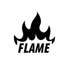 fire vector logo