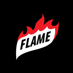 fire vector logo