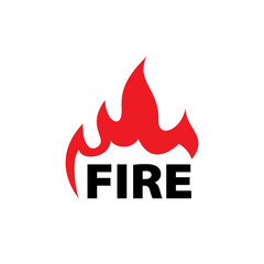 fire vector logo