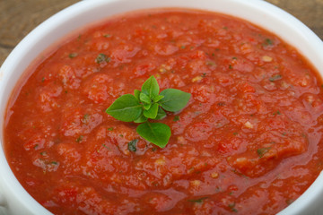 Gazpacho - Spanish tomato soup