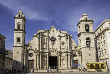 Fototapeta na wymiar Cattedrale Havana