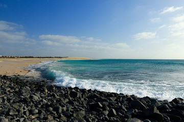   beach Santa Maria, Sal Island , CAPE VERDE














