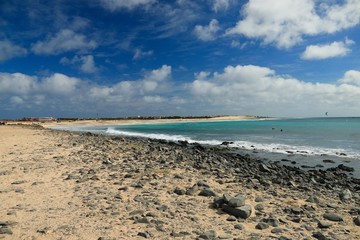   beach Santa Maria, Sal Island , CAPE VERDE











