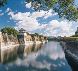 Osaka castle Canal - 140598217