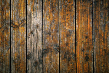 Naklejka premium Weathered hardwood flooring surface texture