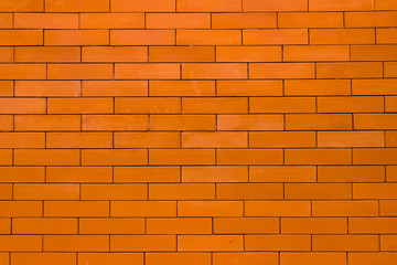 Orange Brick Wall Background - 140602248