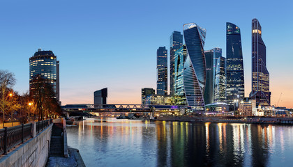 Fototapeta premium Международный бизнес-центр 