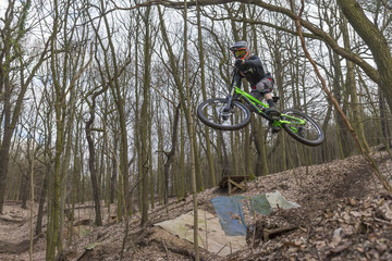 Mountain biker 41