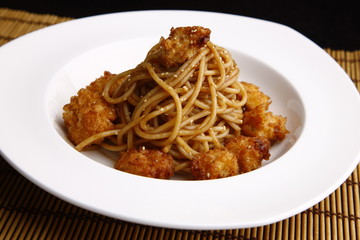 Meatballs and spaghetti