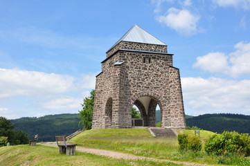 Denkmal in Zella-Mehlis / Thüringer Wald