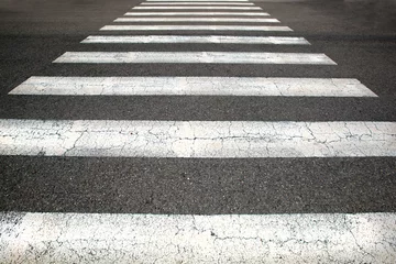 Deurstickers Pedestrian crossing © moodboard