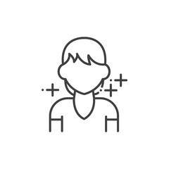 Woman, human avatars icon