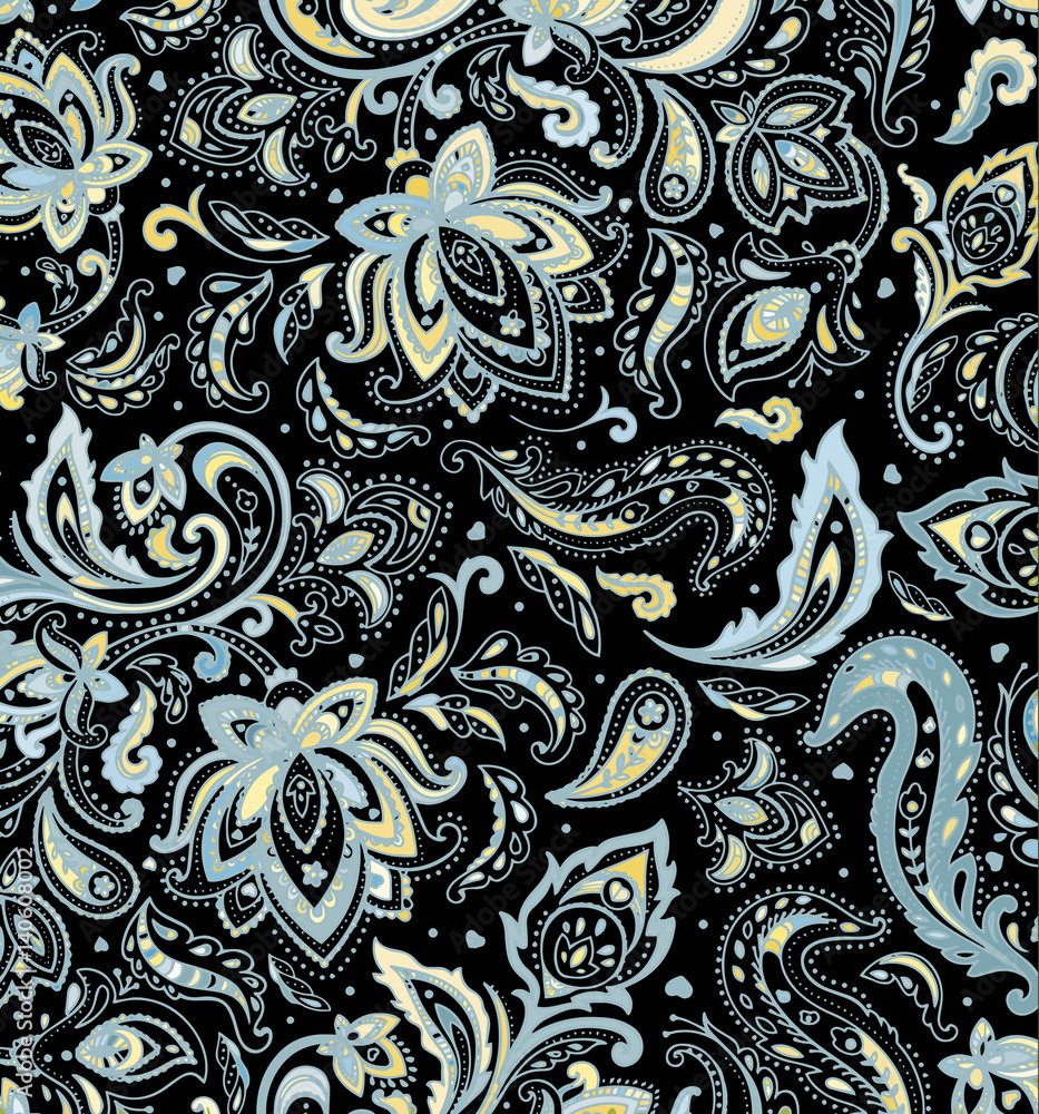 Poster abstract colored background from a variety of patterns.vector