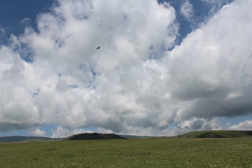 Obraz premium Amdo Tibetan Grasslands in Summer