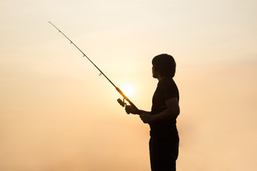 fisher man fishing