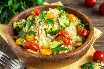 Bulgur with Vegetables