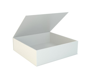 Package isolated on white background. 3d rendering